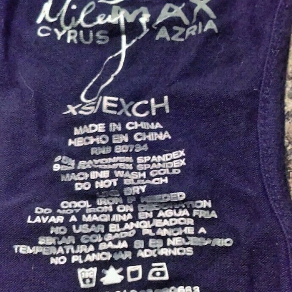 Miley Cyrus, Max Azria, Black Sequin, Racer, XS - Picture 4 of 4